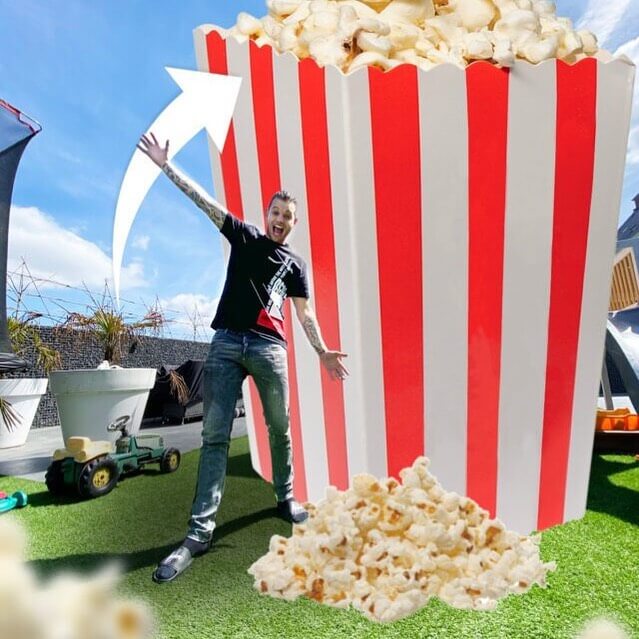 Wereldrecordpoging: De grootste popcornbak ooit!