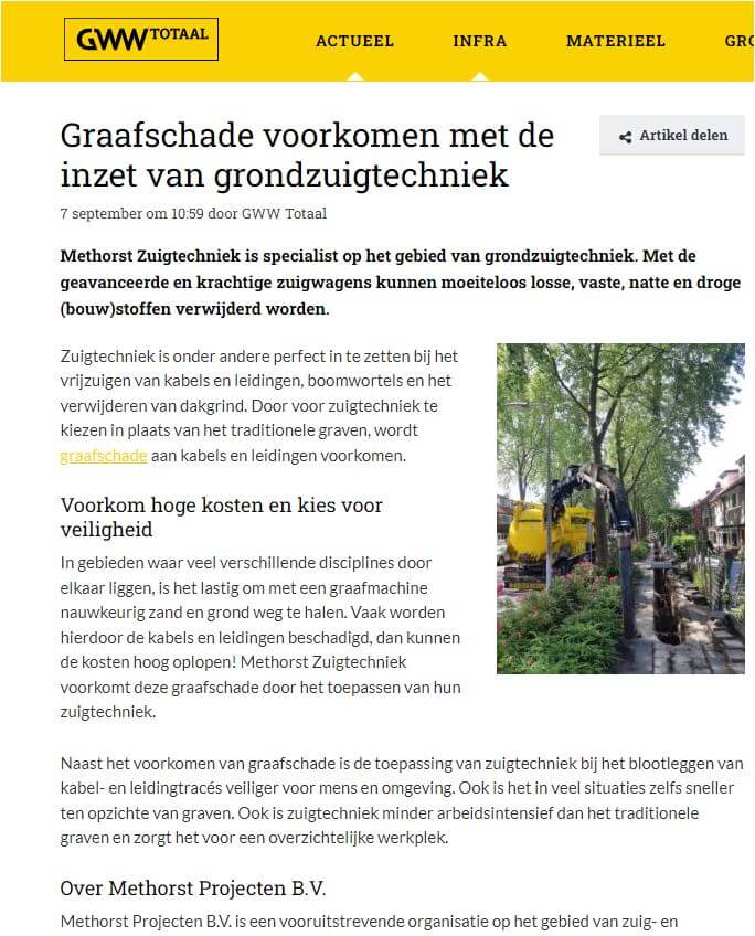 Methorst artikel GWW Totaal