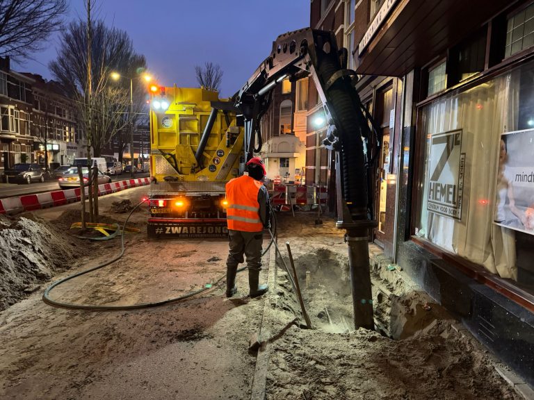 Grondzuigen bij kabels en leidingen