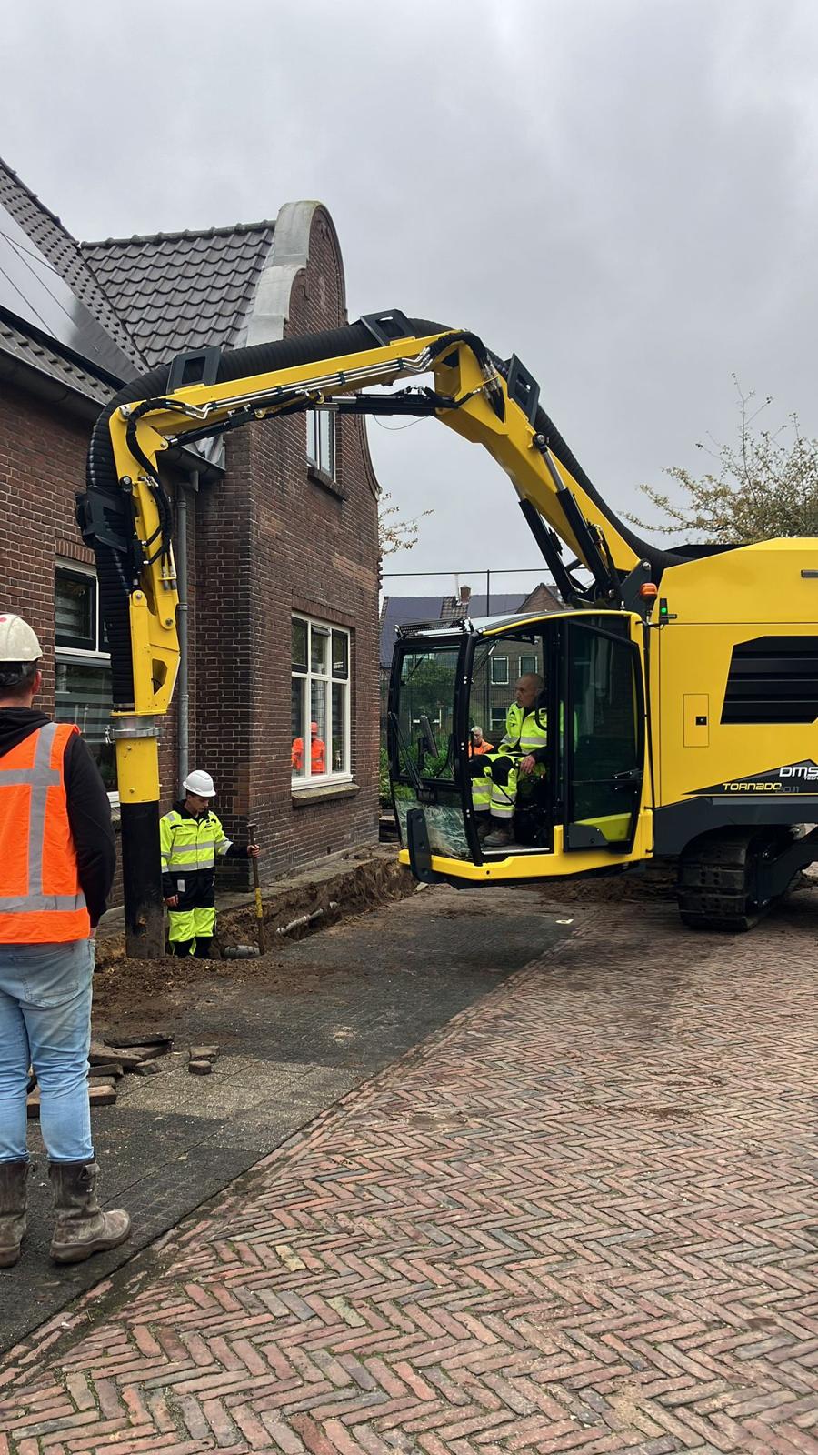 Zuigkraan DMS Tornado Methorst Zuigtechniek